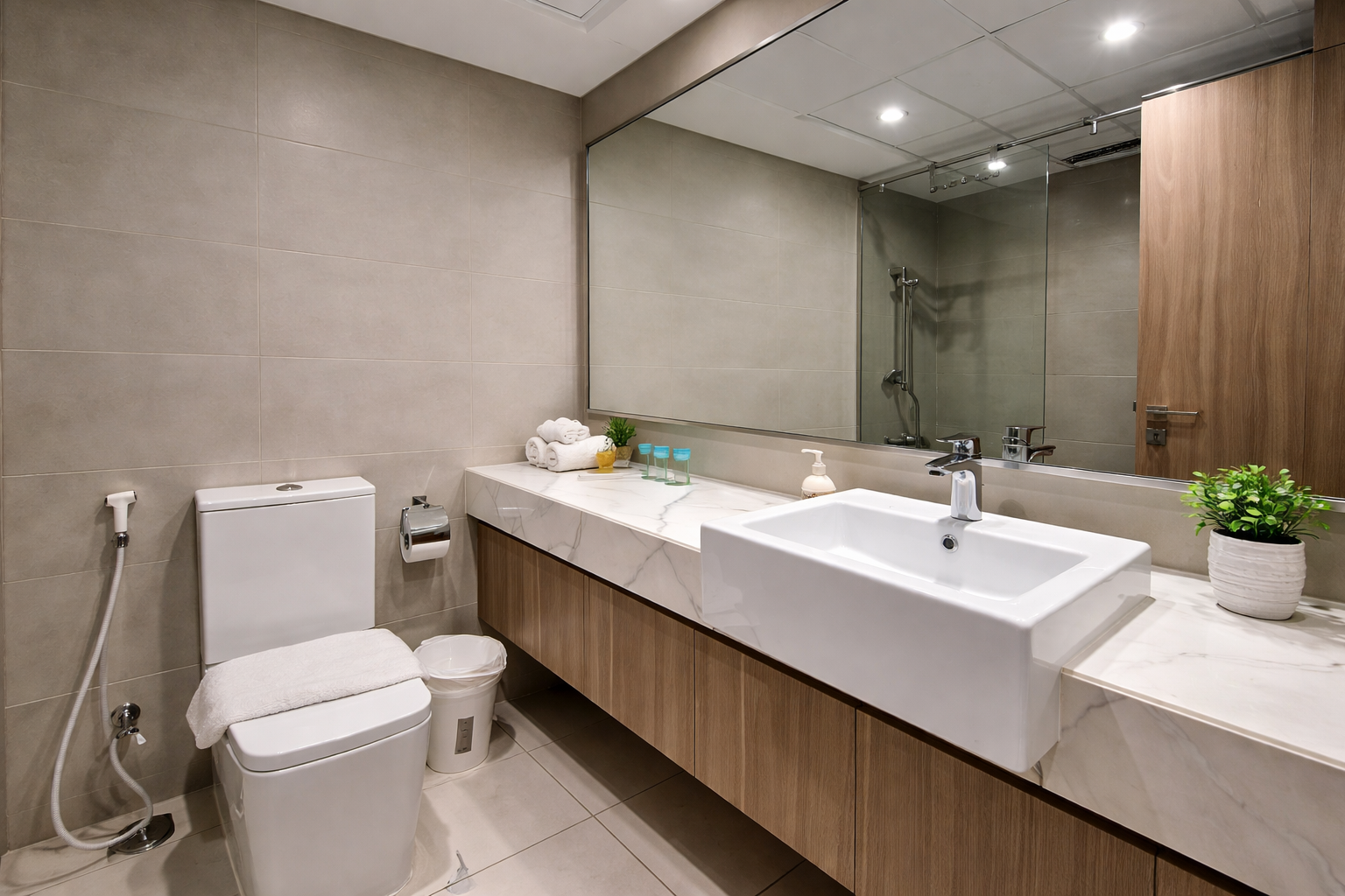 Celestis Apartment - First Bathroom